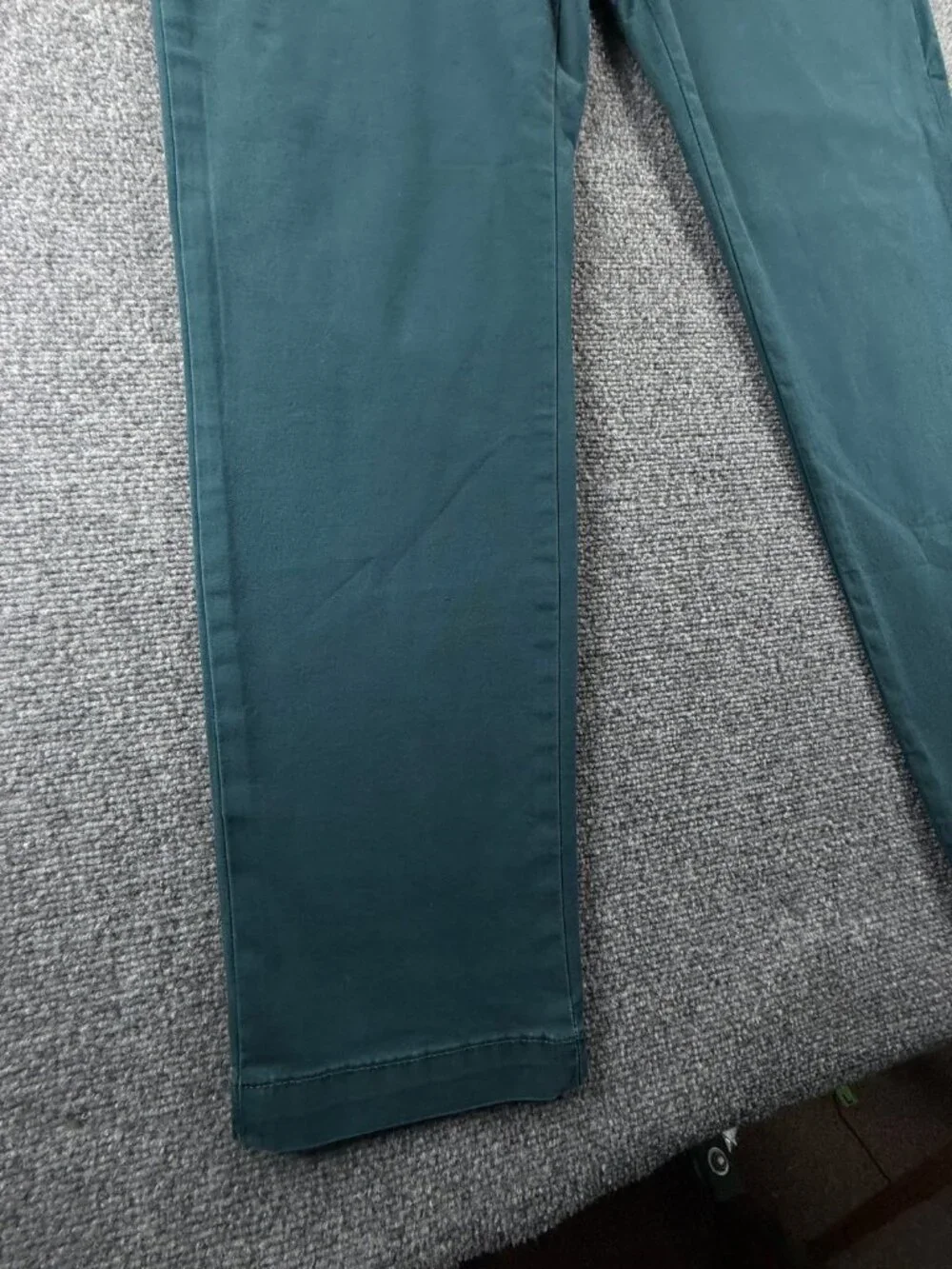 NWT Banana Republic Lived In Chino Blue Athletic Fit Pants Cotton Blend 32x34